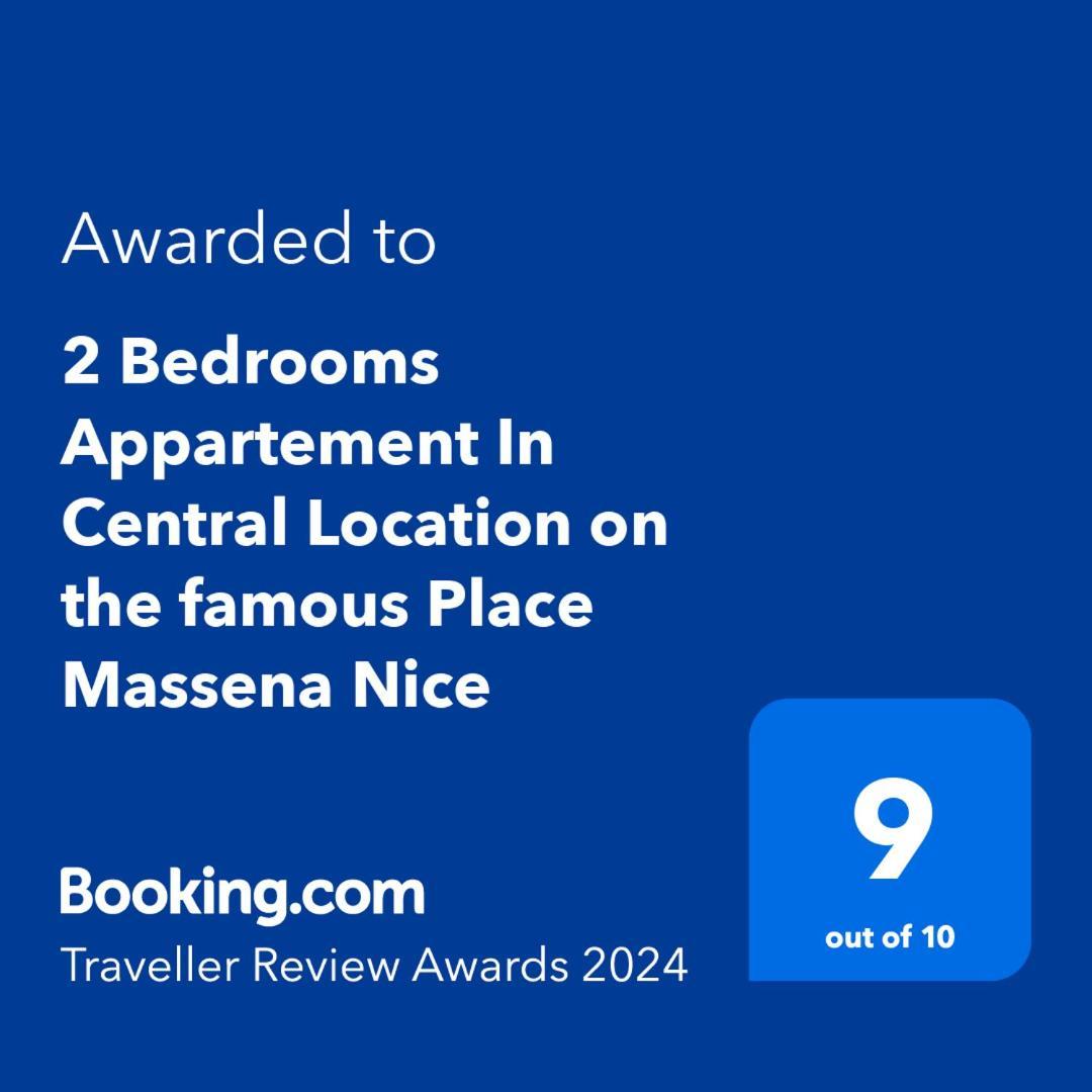 2 Bedrooms Appartement In Central Location On The Famous Place Massena Nizza Exterior foto